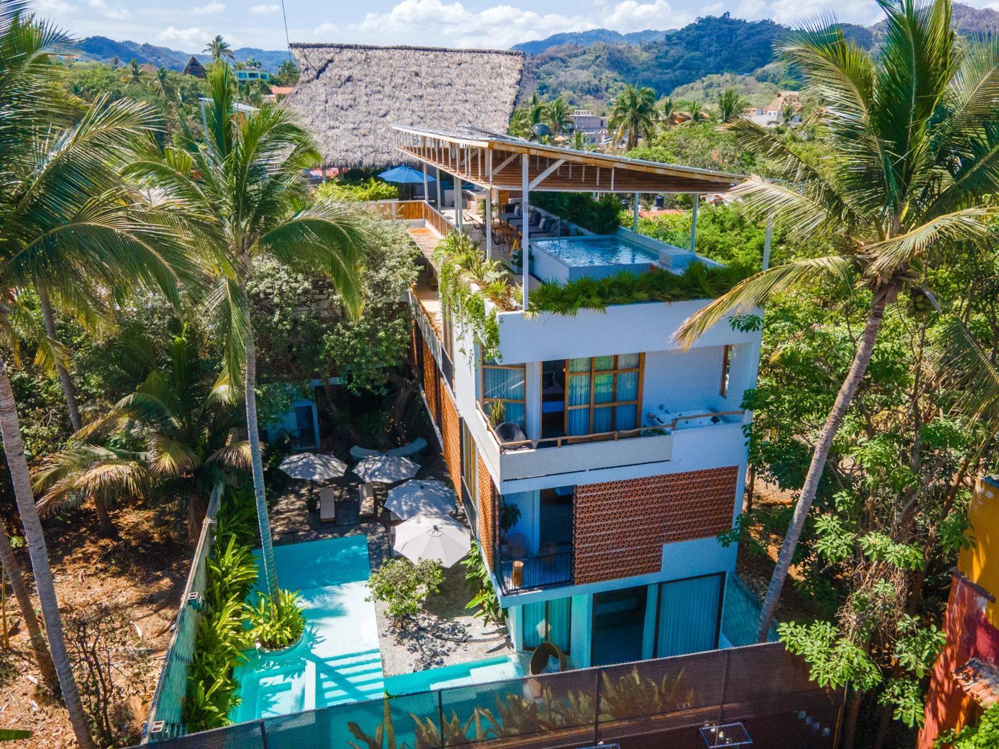 Agua De Luna Hotel Boutique, San Pancho Nayarit 샌프란시스코 외부 사진